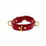 Collare in pelle bondage sexy toys restraint bdsm accessorio per giochi sadomaso