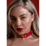 Collare in pelle bondage sexy toys restraint bdsm accessorio per giochi sadomaso