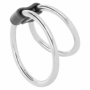 Anello fallico ritardante maschile doppio penis cock ring stimolante pene uomo