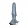 Vibratore anale con app dilatatore vibrante ricaricabile plug butt in silicone