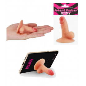 Pene finto con ventosa piccolo fallo realistico mini dildo scherzo divertente