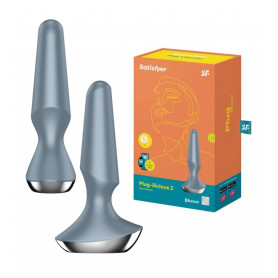 Vibratore anale con app dilatatore vibrante ricaricabile plug butt in silicone