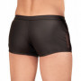 Boxer uomo nero sexy slip maschile mutande trasparenti a vita bassa con zip hot