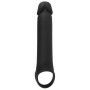 Guaina fallica indossabile vibrante in silicone prolunga manicotto penis sleeve