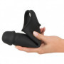 Guaina fallica indossabile vibrante in silicone prolunga manicotto penis sleeve