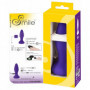 Plug anale vibrante in silicone ricaricabile fallo vibratore dilatatore butt sex