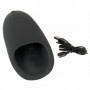 Masturbatore maschile vibrante automatico stimolatore per pene in silicone black