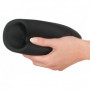 Masturbatore maschile vibrante automatico stimolatore per pene in silicone black