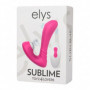 Vibratore doppio fallo vibrante vaginale dildo succhia clitoride ricaricabile