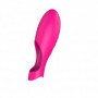 Vibratore da dito in silicone finger vibe vibrante anale vaginale clitoride rosa