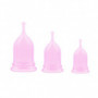 Set coppetta mestruale in silicone medicale kit assorbente interno menstrual cup