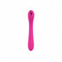 Vibratore vaginale in silicone morbido fallo liscio vibrante succhia clitoride
