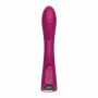 Vibratore rabbit doppio fallo liscio vibrante vagina clitoride dildo in silicone