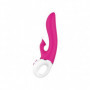 Vibratore vaginale rabbit in silicone reale fallo vibrante succhia clitoride sex