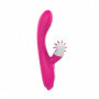 Vibratore rabbit stimola clitoride fallo in silicone realistico vaginale morbido