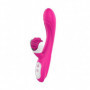 Vibratore rabbit stimola clitoride fallo in silicone realistico vaginale morbido