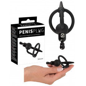 Penis plug dilatatore uretrale bondage cockring vibrante bdsm con anello fallico