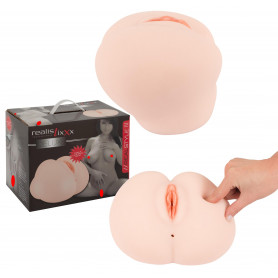 Masturbatore maschile stimolatore per pene uomo sex toys vagina ano realistico