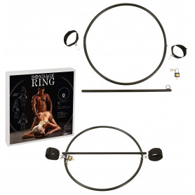 Costrittivo bondage accessorio per giochi sadomaso in metallo con manette fetish