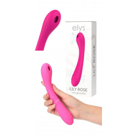 Vibratore vaginale in silicone morbido fallo liscio vibrante succhia clitoride