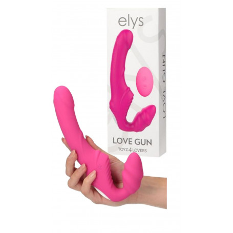 Vibratore indossabile doppio dildo vibrante anal vaginale in silicone realistico