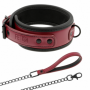 Collare con guinzaglio BDSM sexy mistress costrittivo bondage restraint sadomaso