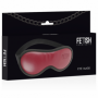 Maschera bondage sexy mascherina occhi sadomaso in pelle accessorio per dormire