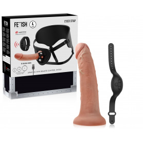 Vibratore vaginale anale indossabile fallo realistico con ventosa dildo vibrante