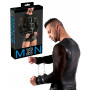 Completo intimo uomo bondage maglietta boxer mutanda sexy nero trasparente bdsm