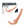 Fallo doppio dildo indossabile realistico pene finto vaginale anale strap on sex