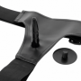 Fallo indossabile in silicone realistico dildo strap on black pene finto morbido