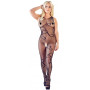 Tutina a rete sexy bodystocking lingerie erotica catsuit intimo aperto fishnet