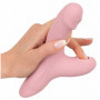 Vibratore rabbit piccolo dildo vibrante vaginale punto G clitoride in silicone