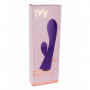 Vibratore rabbit vaginale clitoride dildo in silicone realistico fallo vibrante