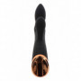 Vibratore rabbit in silicone realistico dildo vibrante doppio vaginale clitoride