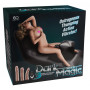 Macchina del sesso lettino gonfiabile con kit vibratore realistico vaginale anal