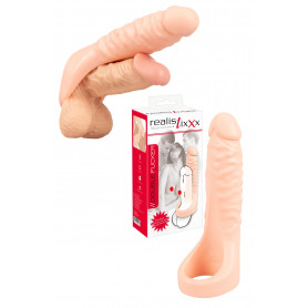 Fallo realistico dildo morbido vaginale anale indossabile con anello fallico