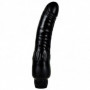 Vibratore Realistico the black dildo fallo vaginale soft love