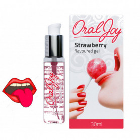 Oral Joy 30ml gel lubrificante per sesso orale alla fragola
