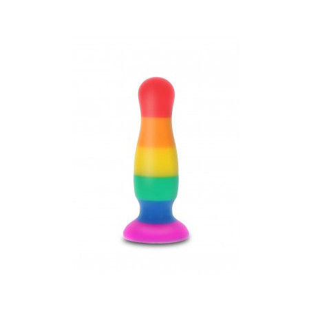 fallo anale con ventosa Happy Stuffer Large plug pride