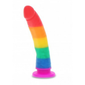 Fallo in silicone realistico vaginale anale Unicorn Dancer 7 Inch fallo anale pride