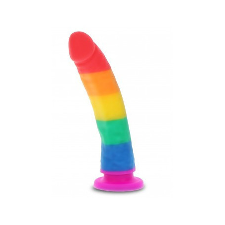 Fallo vaginale anale in silicone realistico Unicorn Dancer 8 Inch fallo vaginale anale pride