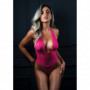 Body donna sexy bodysuit in pizzo ragazza perizoma tanga intimo schiena scoperta