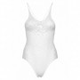 Body perizoma donna a rete bianco sexy bodysuit elegante ragazza lingerie hot