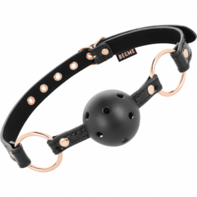 Morso pallina bdsm accessorio bondage gag ball costrittivo per giochi sadomaso