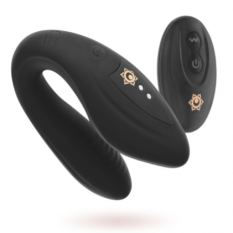 Vibratore per coppia con telecomando wireless ricaricabile in silicone morbido
