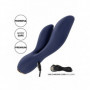 Vibratore rabbit doppio dildo vibrante in silicone vaginale stimolante clitoride