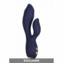 Vibratore vaginale rabbit dildo vibrante in silicone morbido stimola clitoride