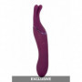 Vibratore in silicone doppio stimolatore vibrante dildo anale vaginale clitoride