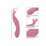 Vibratore vaginale in silicone doppio stimolatore vibrante clitoride dildo anale